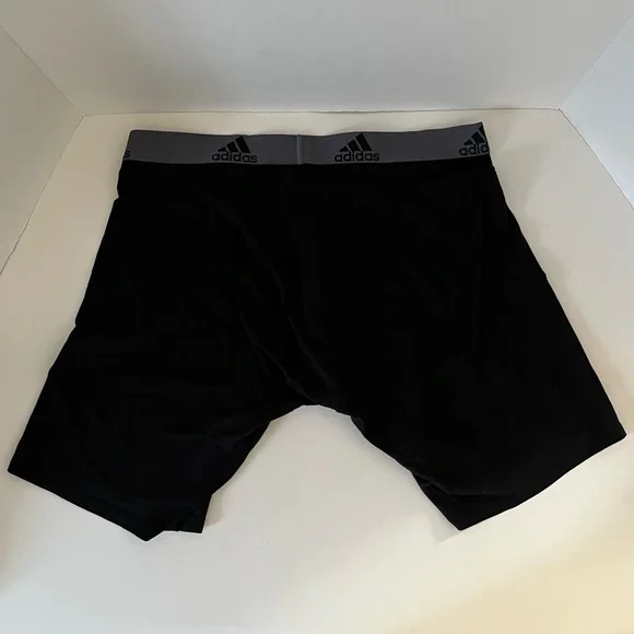 adidas Men's Lightweight Compression Shorts in Black and Gray Bundle - Picture 4 of 12